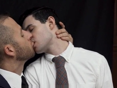 MormonBoyz - Horny Priest Punishes A Young Missionary’s Butthole