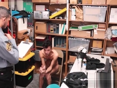 Straight White Bad Boy Twink Caught Shoplifting Spray Paint Fucked By Big Black Gay Mall Cop