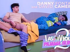 PJs and pounding with horny Danny Fontana and David Cameron