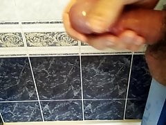 Pumping cock double cumshot