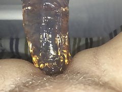 10 inch jellie dildo anal
