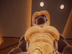 bulky dragon unclothe-taunts and demonstrates off for you