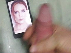 Massive cum tribute for Simone Simons of Epica
