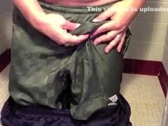 Void Urine Nylon Panties Umbro shorts cock rubber cum