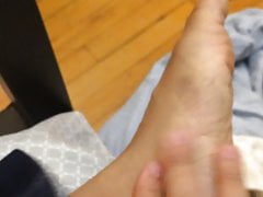 my left foot