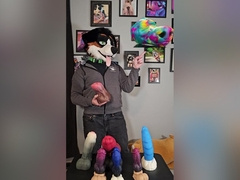 Will The Knot Fit? Angrybarks Tries Shoving 6 Weredog Toys Into Azures Snoot