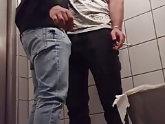 Fuck 'n Smoke at a Public Toilet