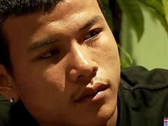 Asian threesome filled with plenty of fucking and sucking