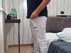 Amateur  Italian Cumshot (italian Dialogue) - Suck My Big Dick and Smallow My Cum