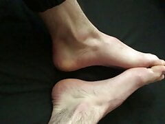 Sub boy foot play