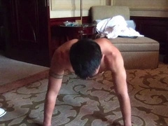 Workout Instructions And Cum In A Glass