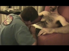 Hairy Daddy Gets Blow Job 6
