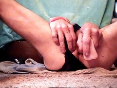 Just touching myself in panties - solo