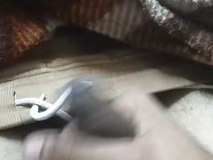Hairy dick masturbation