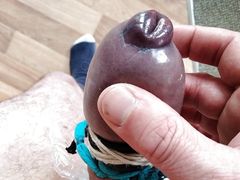 Bruised and swollen 6 inch girth