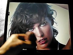 Cum Tribute Milla Jovovich 01