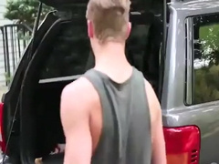 Twinks fuck in the woods