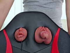 Solo, sex toy, fucking machine