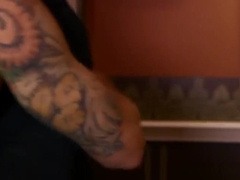 Ripped muscle rimming and cocksucking