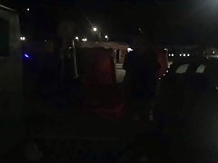 Guy recycles clothes and walks into hotel naked