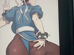 Chun-Li (Street Fighter) Cum Tribute SOP 1