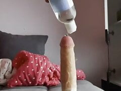 Riding my self thrusting Vibrator Part 2