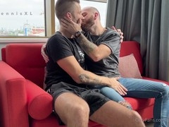 Hard anal pounding with macho hunks