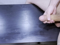 EDGING & JIZZING: Powerful Climax and Immense Pop-Shot Geyser