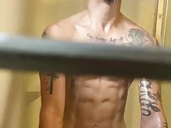 latino twink bare fucking in shower (26'')
