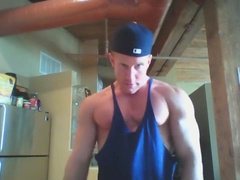 One on One Muscle Worship with Johnny V