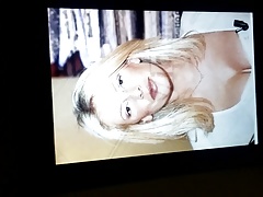 ! Young Alessia Marcuzzi cum tribute !