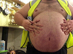 Thick, gay bear, gay belly