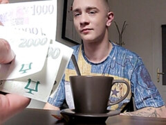 Money-hungry amateur getting fucked anally in POV