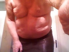 today felt the need for leather