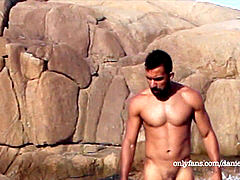 Jism, gay-amateur, beach