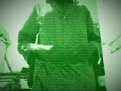 black man with penis moving