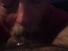 Lorry driver suck my cock 4