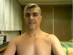 Straight guys feet on webcam #512