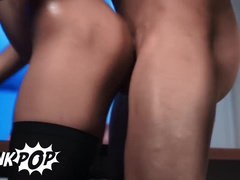 Airport Security Dom King Frees Foxy Alex From His Cock Cage And Licks His Delicious Ass