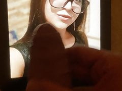 Cute girl cum tribute 5