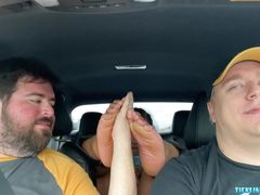 Nemo does a great job at taunting and tickling Fabios feet
