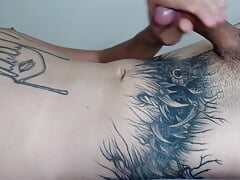 Young Latino Boy Masturbates and Cums in Droves