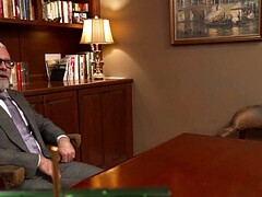 Lance Charger helps the twink relax after the interview