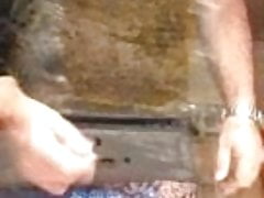 Fette Spermaladung auf die Fotze meiner Frau