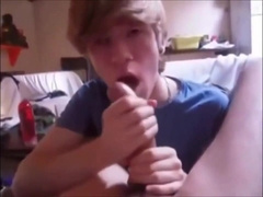 Aa Vid - Cute Blond Boy Sucks Dick