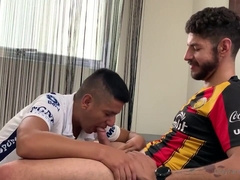 Soccer bros fucking after game