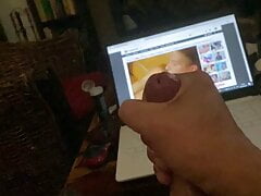 Cum shot slow motion