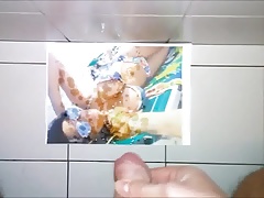 Marika Fruscio takes my 12 spurts' cum tribute