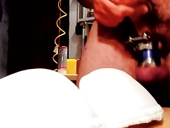 cum my mothers white bra