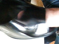Fucking wife's peeptoe sandals.